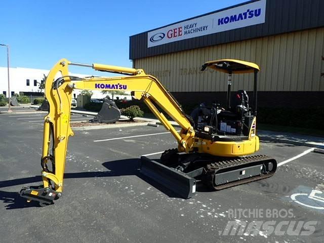 Komatsu PC35MR-5 Mini pelle < 7t