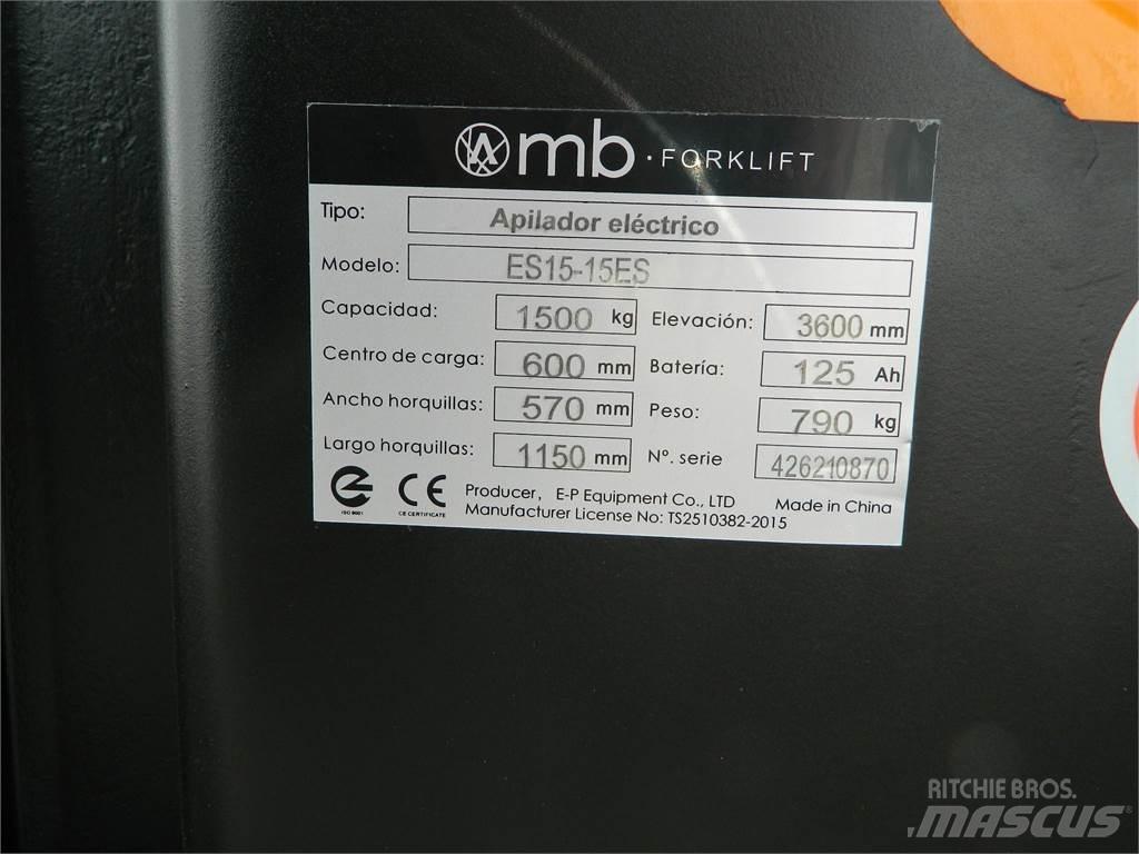  ES15 15ES 2S350 Gerbeur accompagnant