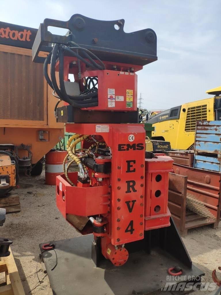  EMS ERV4 Side Grip Vibreur hydraulique