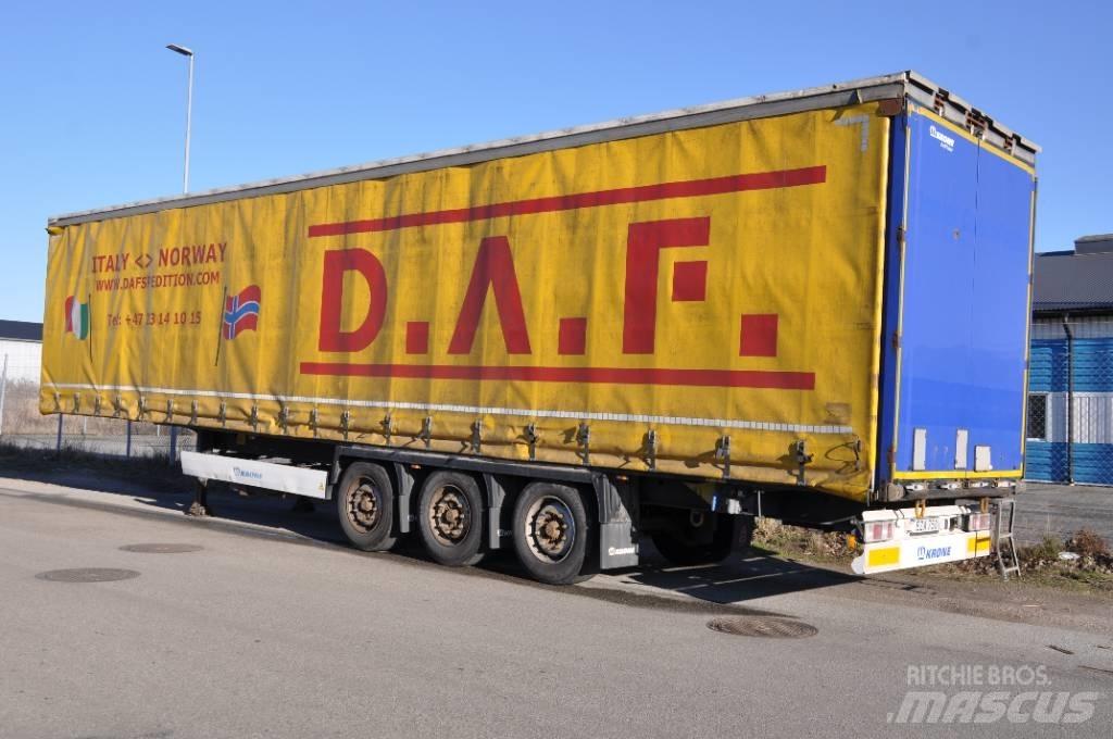 Krone Trailer Semi remorque à rideaux coulissants (PLSC)
