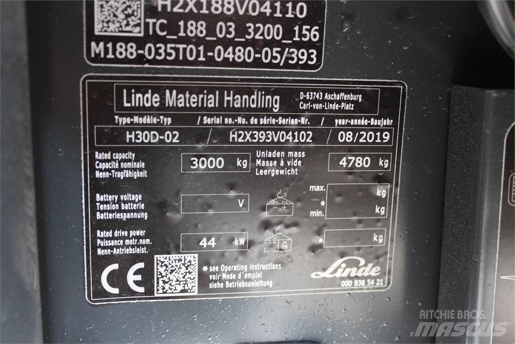 Linde H30D Chariots diesel