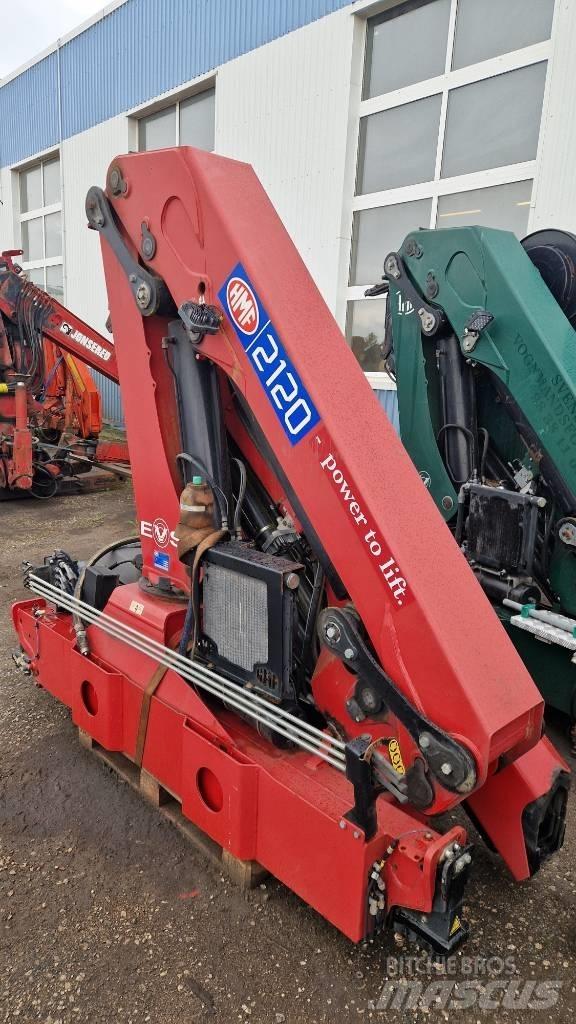HMF 2120K4  700 hours Grue auxiliaire