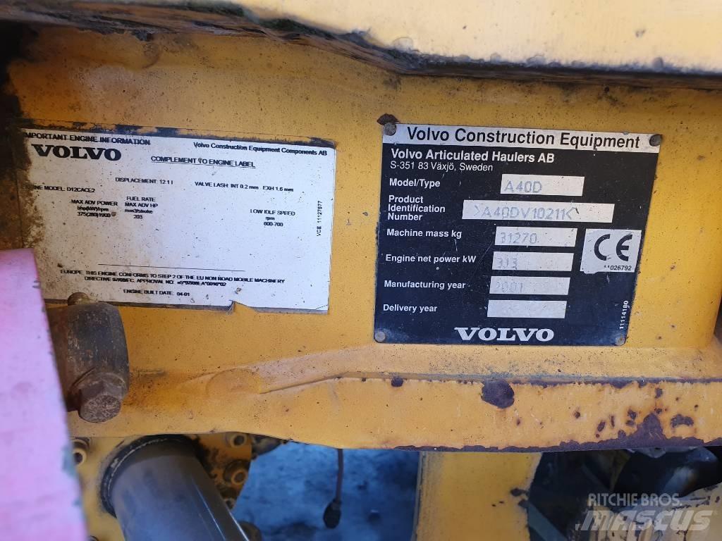 Volvo A 40 D Tombereau articulé