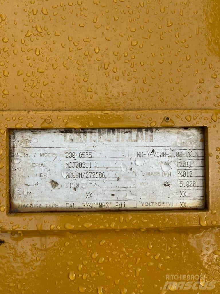 CAT 374 CAT Bucket Godet