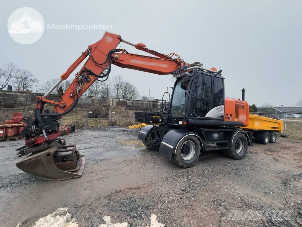 Hitachi ZX 170 W-5 B Pelle sur pneus