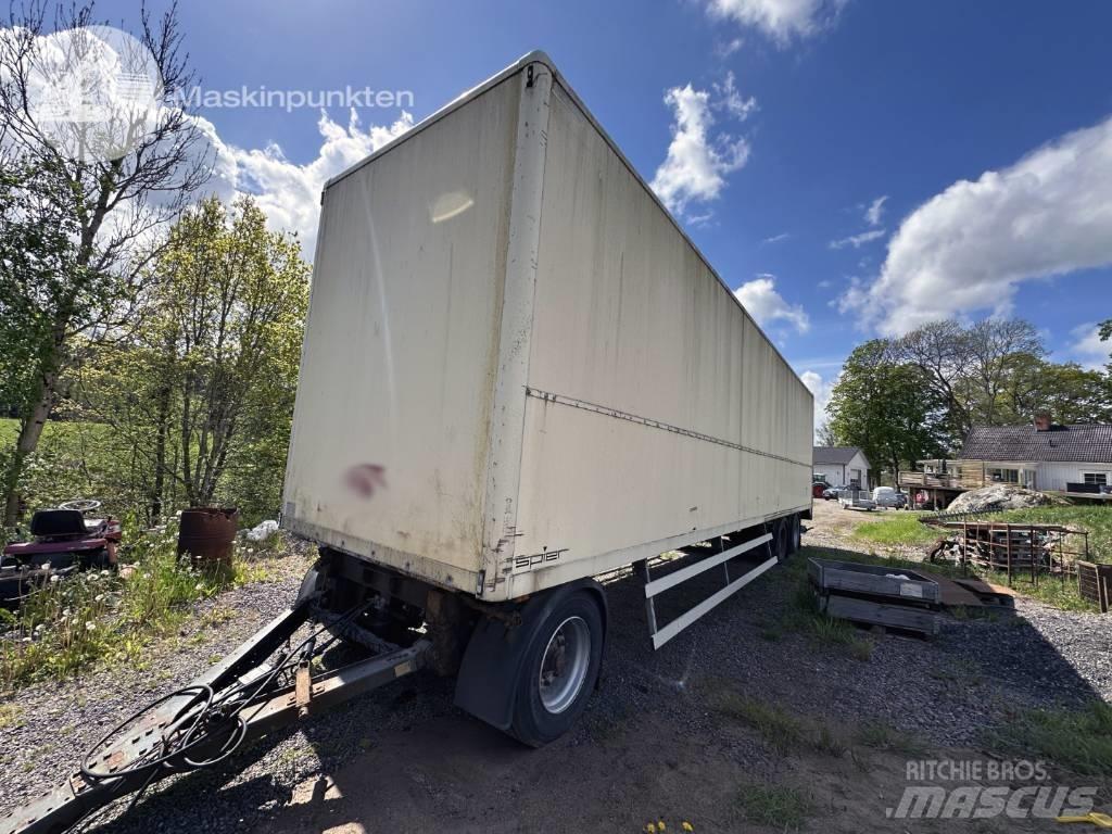Spier AGL 390 Remorque Fourgon