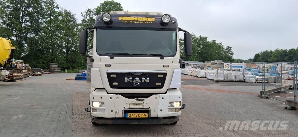MAN 35.480 Camion aspirateur, Hydrocureur