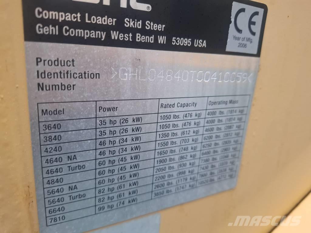 Gehl 4840 Chargeuse compacte