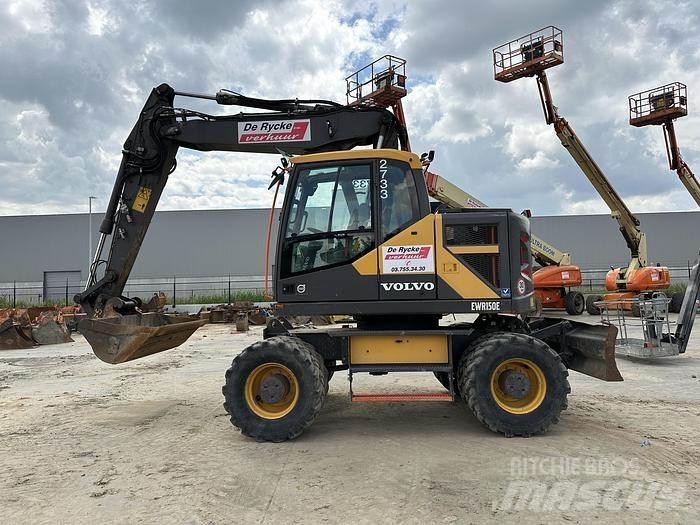 Volvo EWR150E Pelle sur pneus