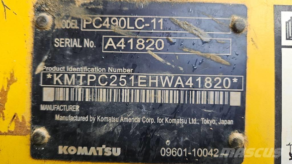 Komatsu PC 490 LC-11 Pelle sur chenilles