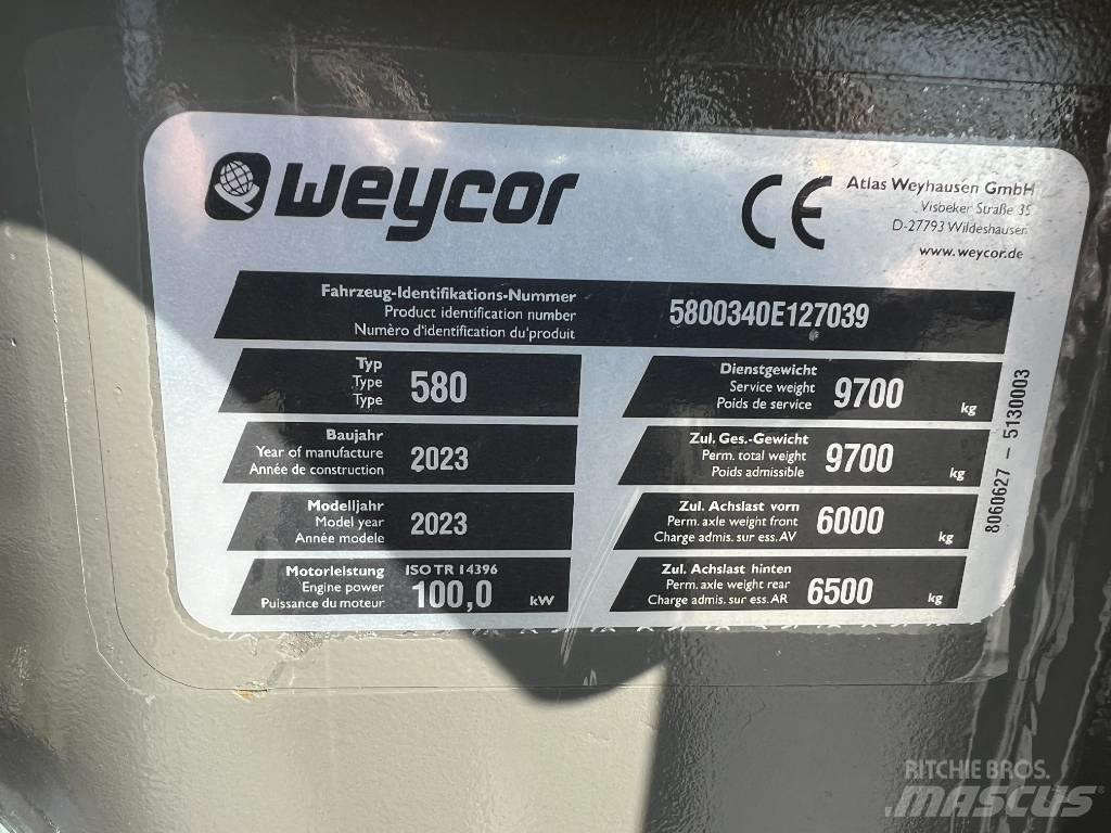 Weycor AR 580 Chargeuse sur pneus