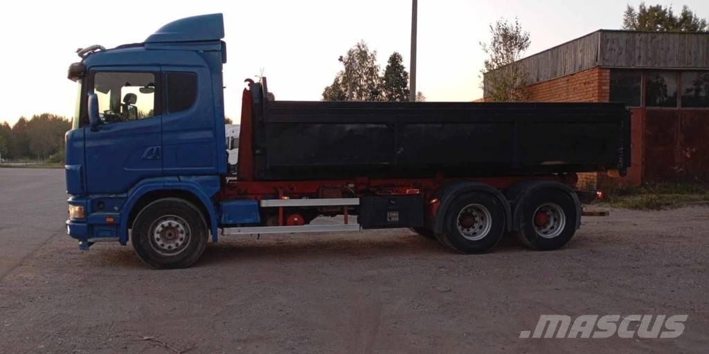 Scania 124 C 420 Camion ampliroll