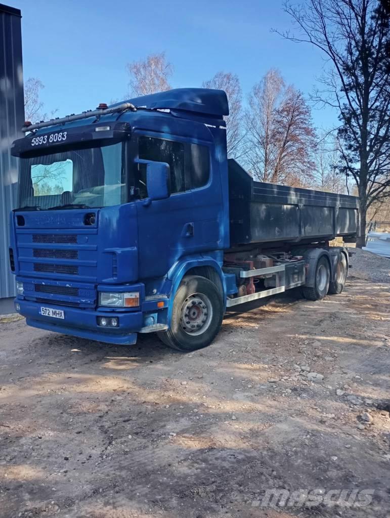 Scania 124 C 420 Camion ampliroll