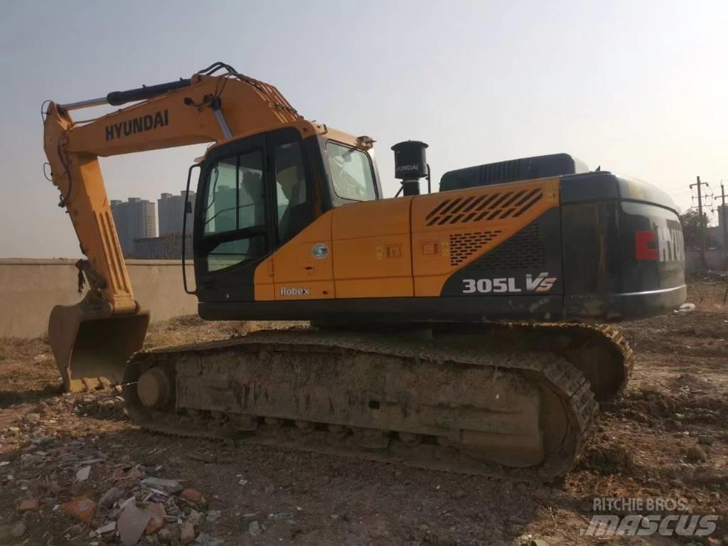 Hyundai 350L VS Pelle sur chenilles
