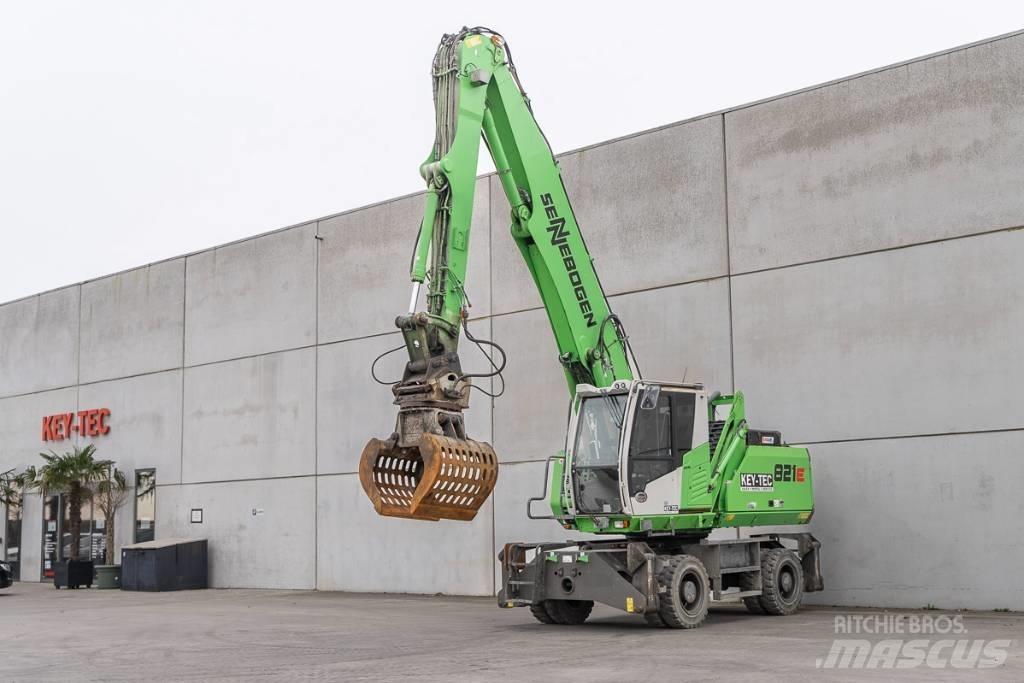 Sennebogen 821 E Pelle sur pneus