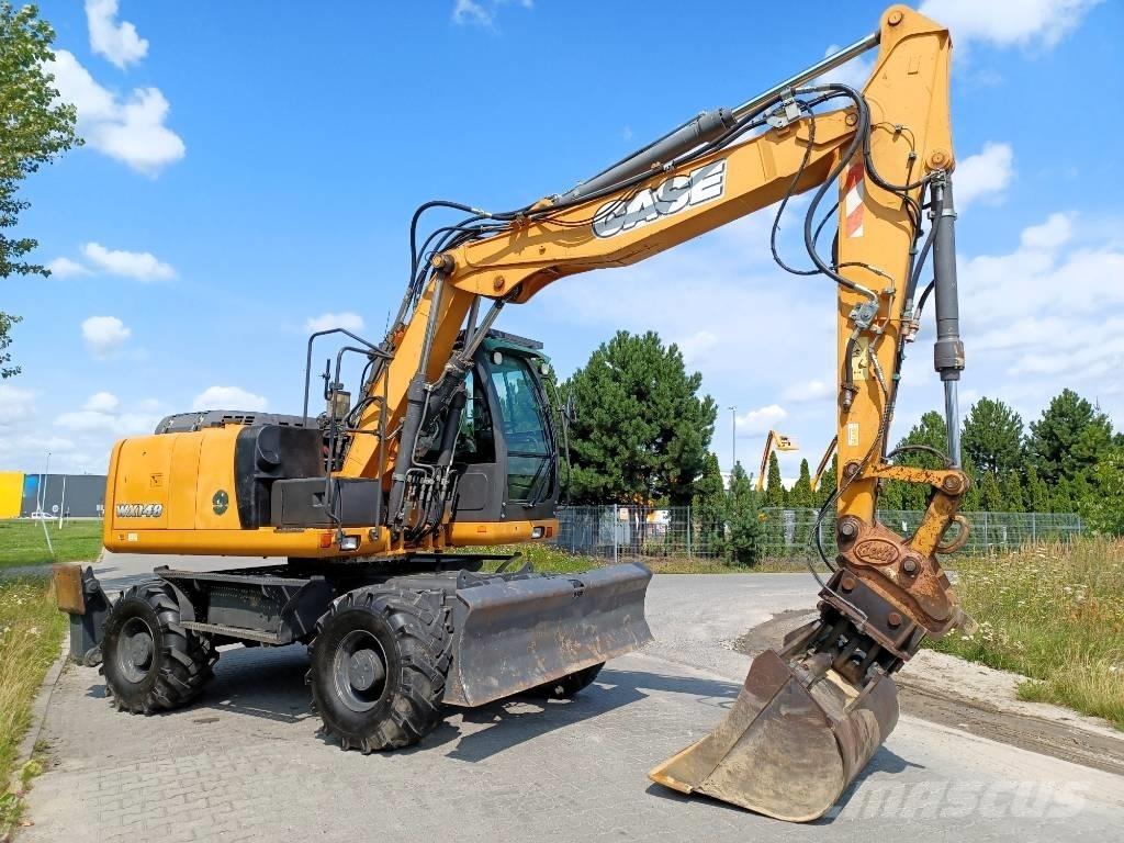 CASE WX 148 Pelle sur pneus
