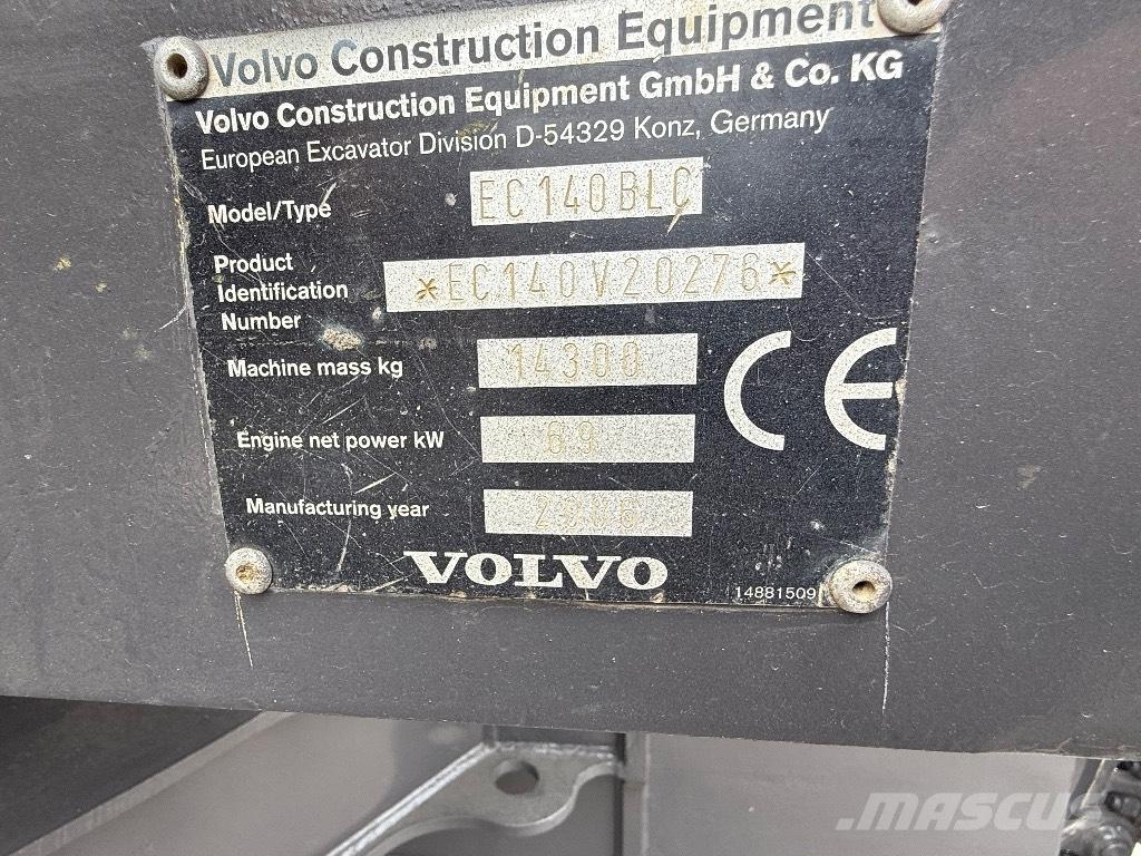 Volvo EC 140 B Pelle sur chenilles