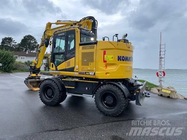 Komatsu PW168-11 Pelle sur pneus
