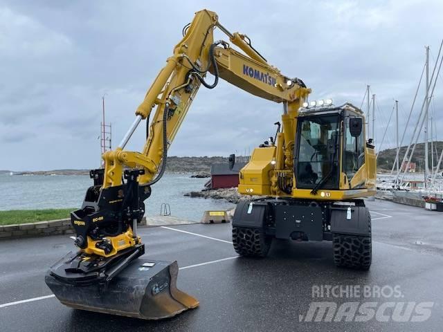 Komatsu PW168-11 Pelle sur pneus