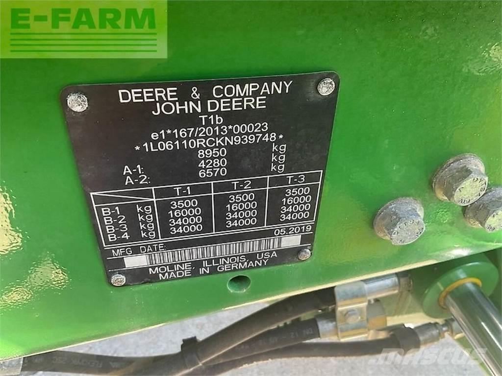 John Deere 6110r Tracteur
