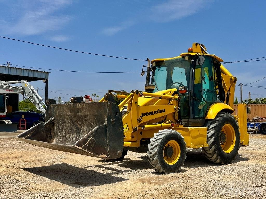 Komatsu WB 97 R Tractopelle