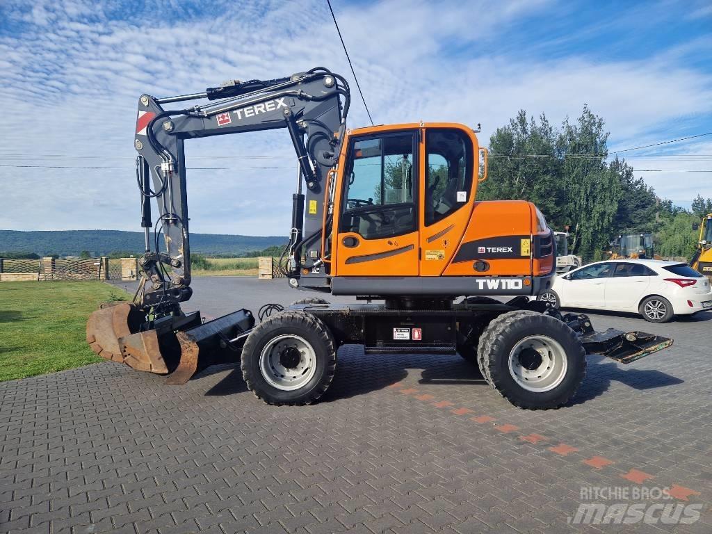 Terex TW 110 Pelle sur pneus