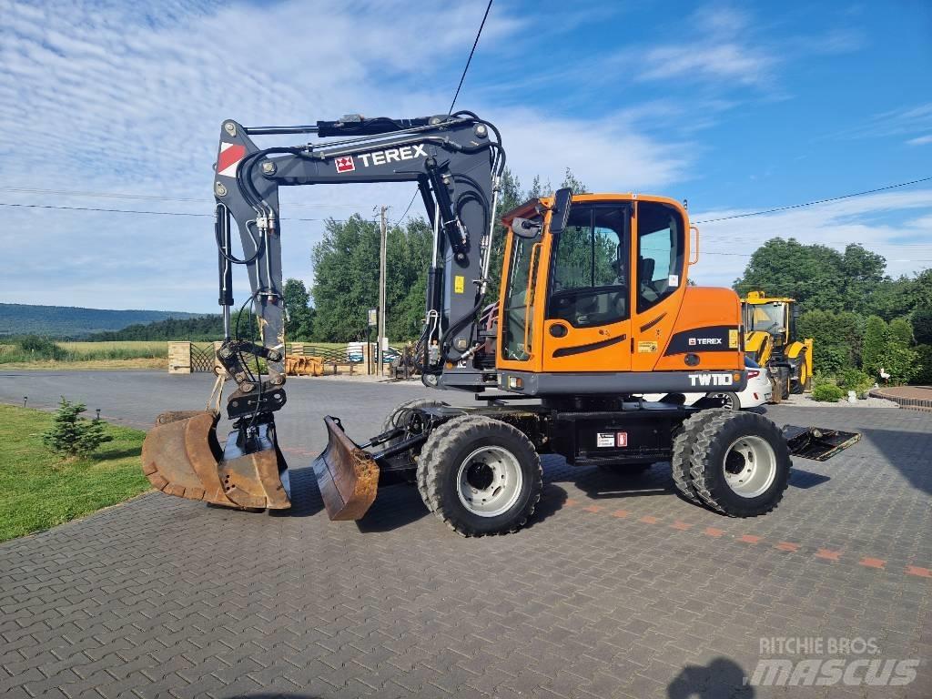Terex TW 110 Pelle sur pneus