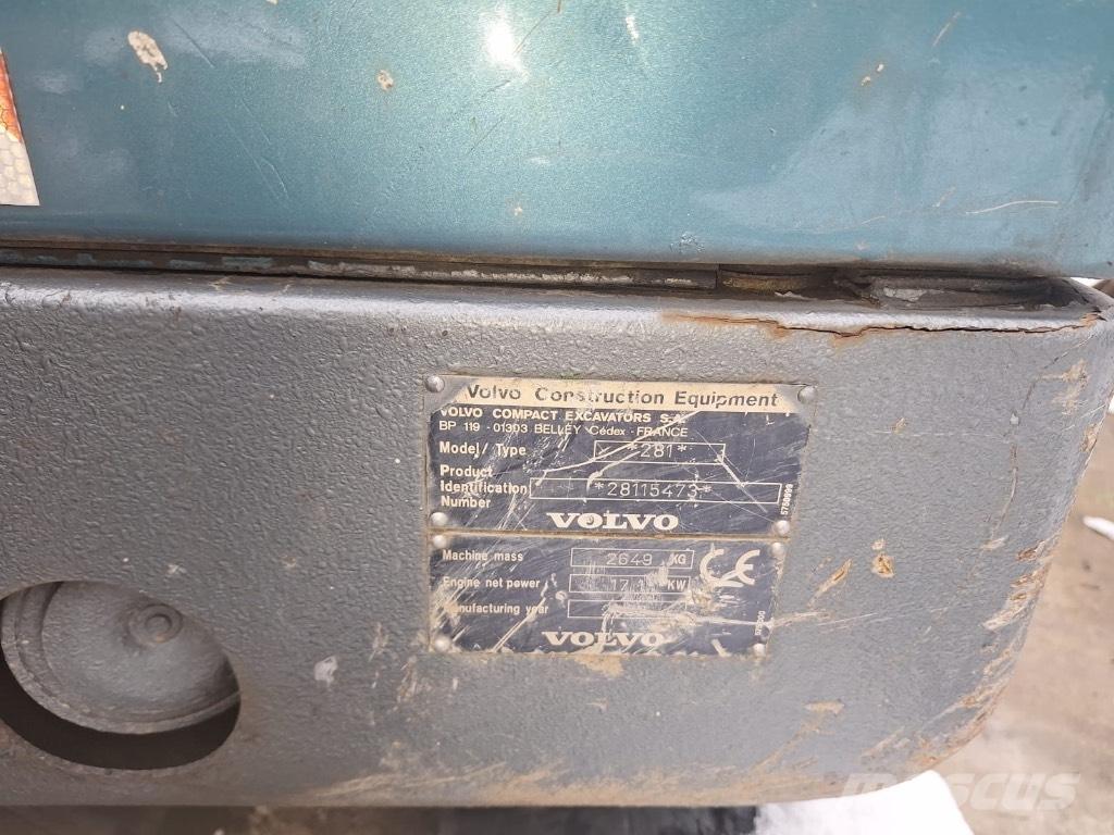 Volvo EC 25 Mini pelle < 7t