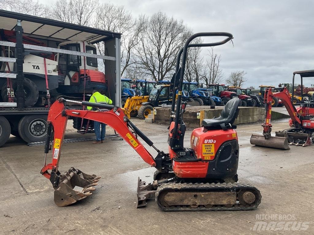 Kubota U 10-3 Mini pelle < 7t