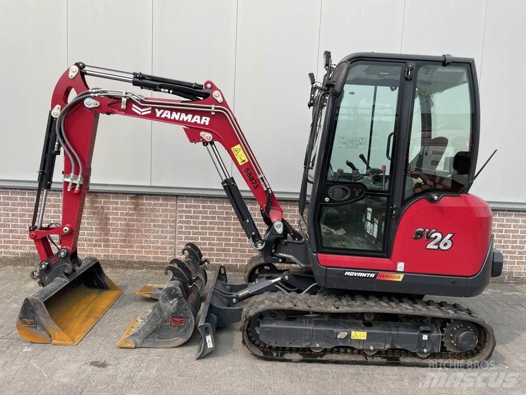 Yanmar SV26 Mini pelle < 7t