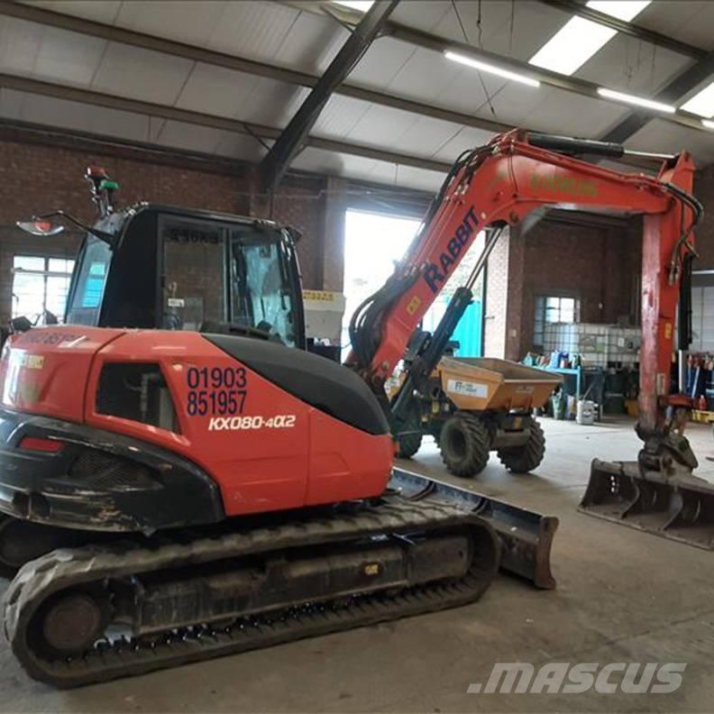 Kubota KX080-4a2 Mini pelle 7t-12t