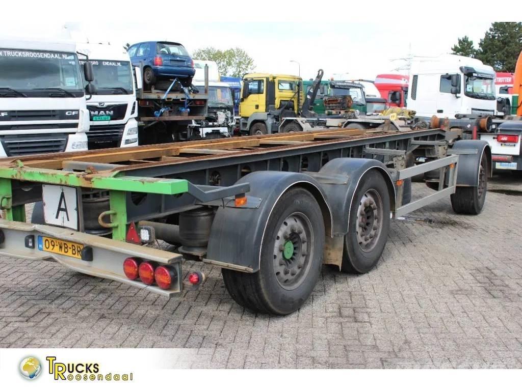 Burg 3X SAF Remorque porte container