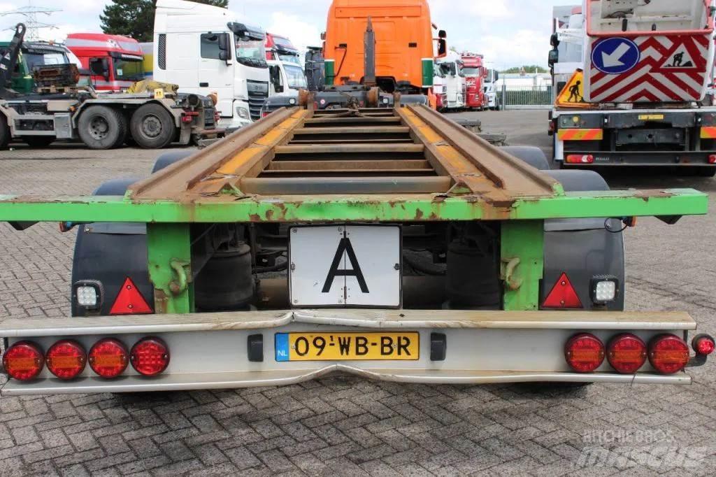 Burg 3X SAF Remorque porte container