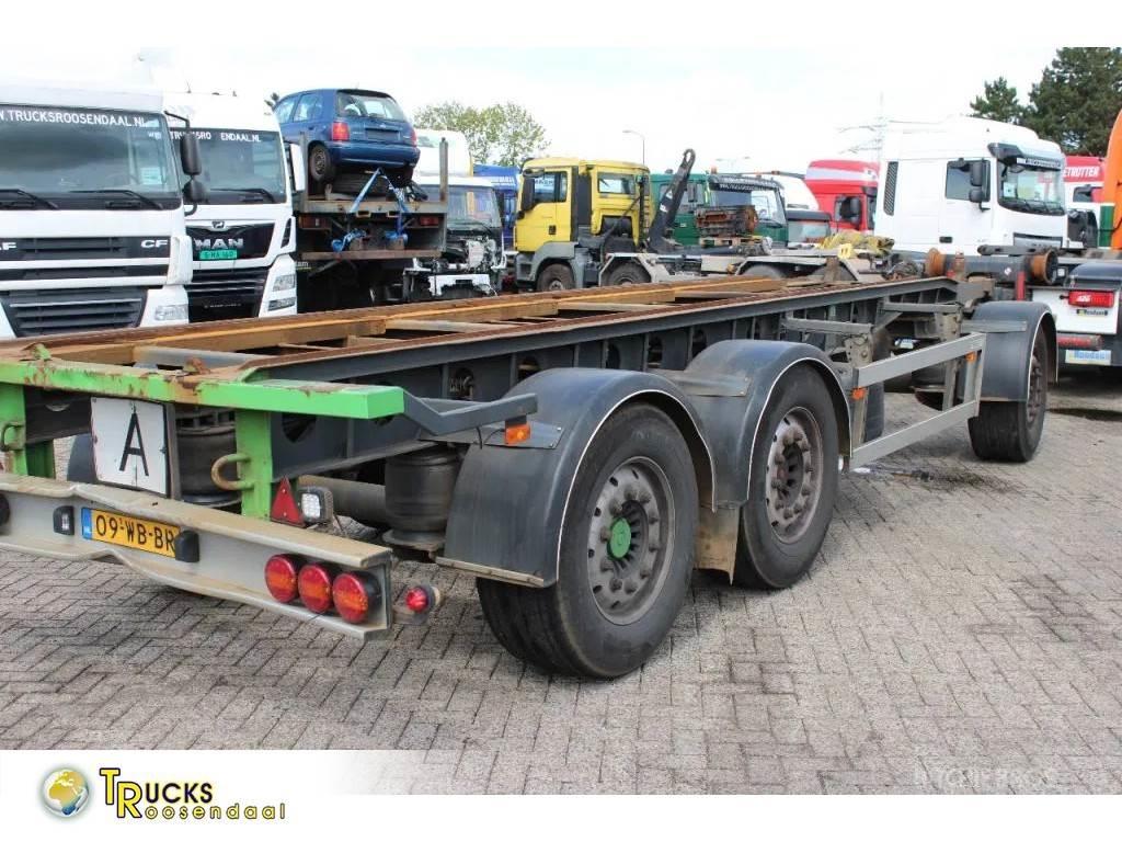 Burg 3X SAF Remorque porte container