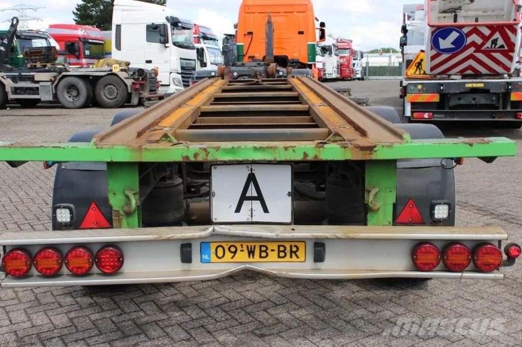 Burg 3X SAF Remorque porte container