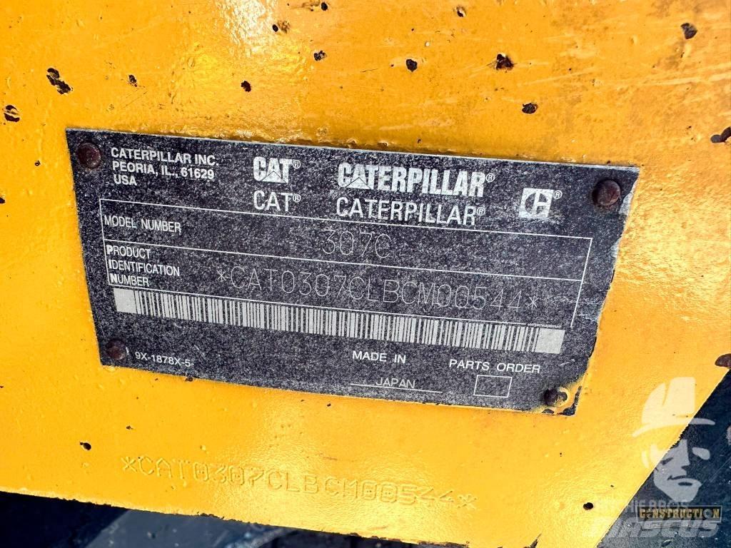 CAT 307 C Pelle sur chenilles