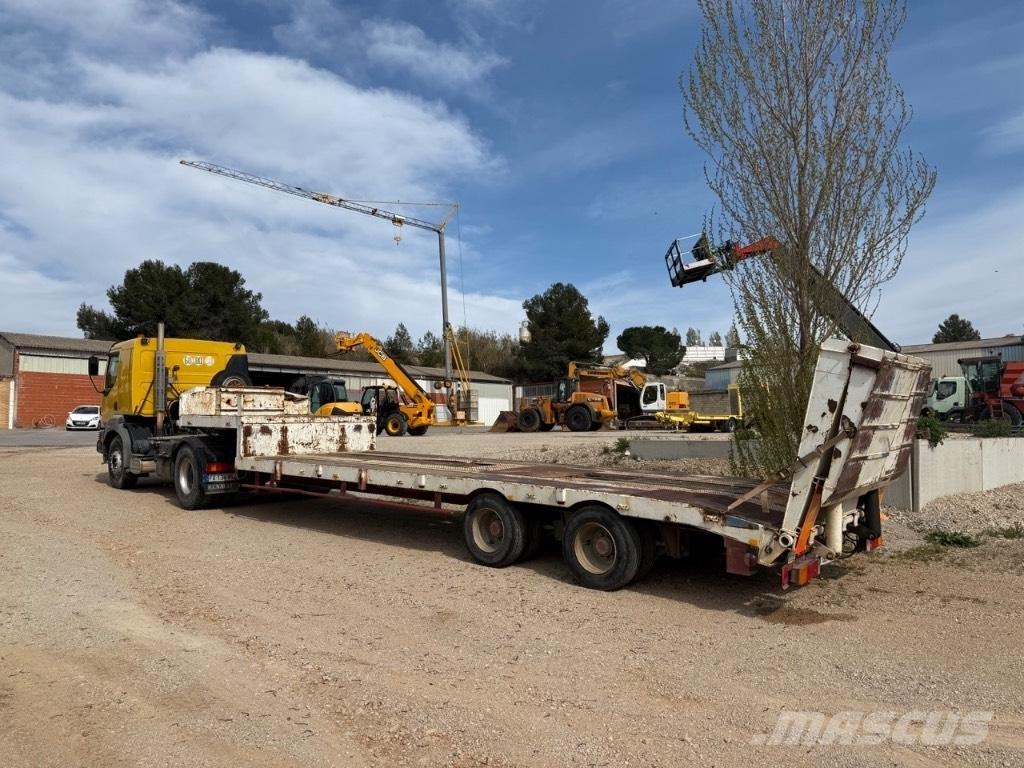 Renault Kerax Semi remorque porte engin