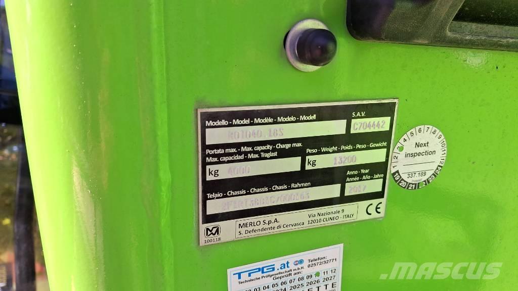 Merlo Roto 40.18 Chariot télescopique