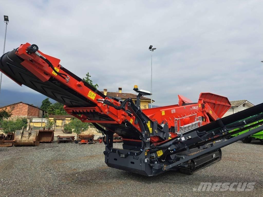 Terex Finlay 870 Cribles mobile