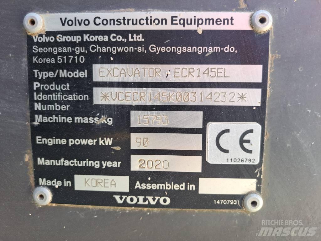 Volvo ECR 145 E Pelle sur chenilles