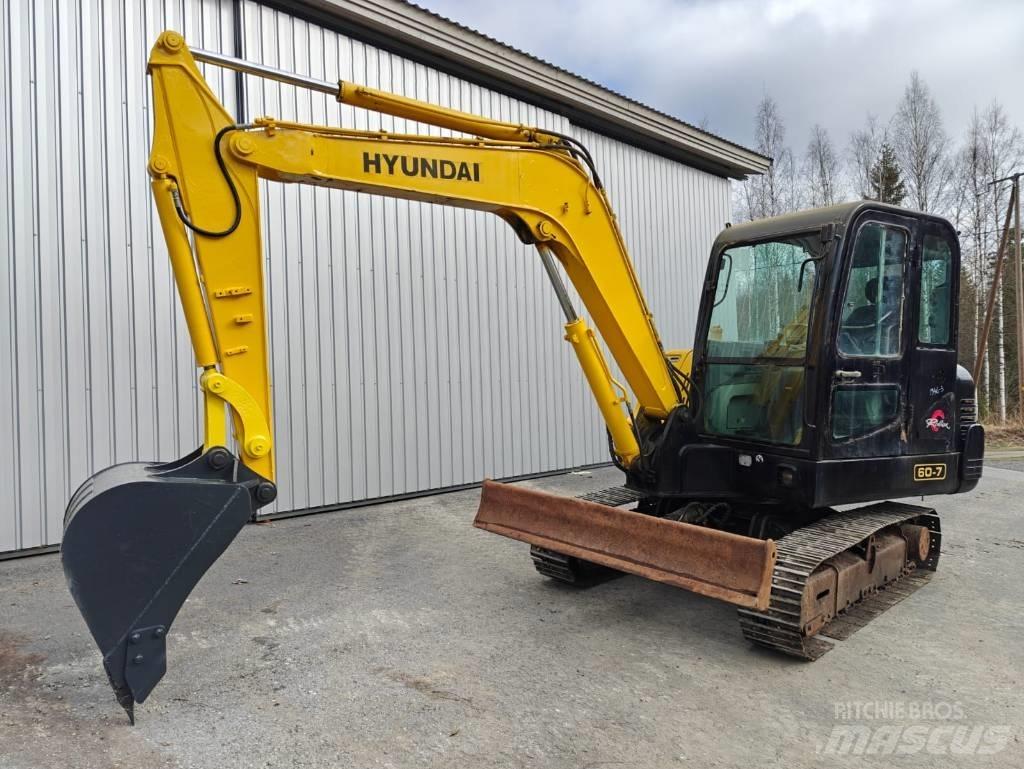 Hyundai R 60-7 Mini pelle < 7t