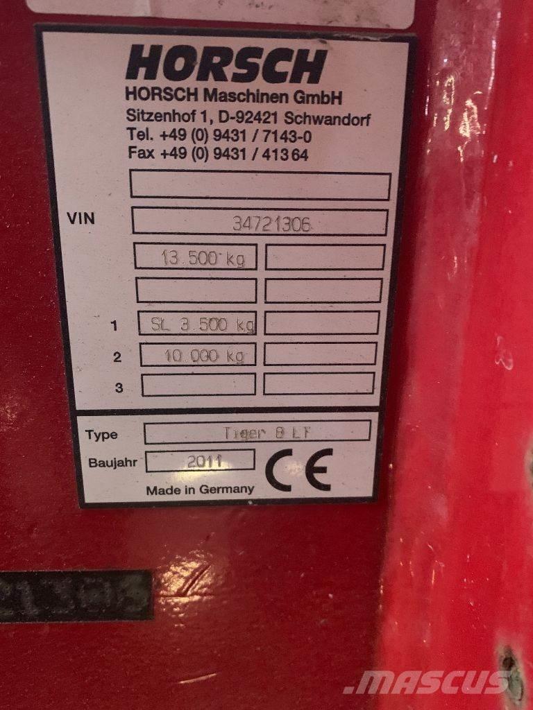 Horsch Tiger 8 LT Déchaumeur, cultivateur