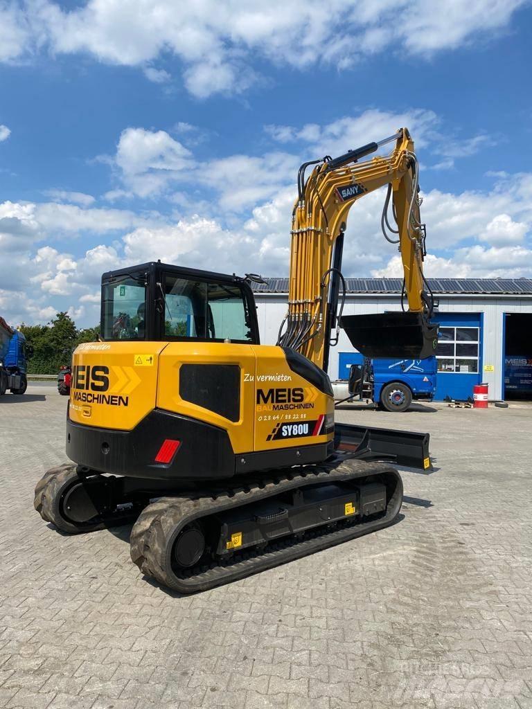 Sany SY 80 U Mini pelle 7t-12t