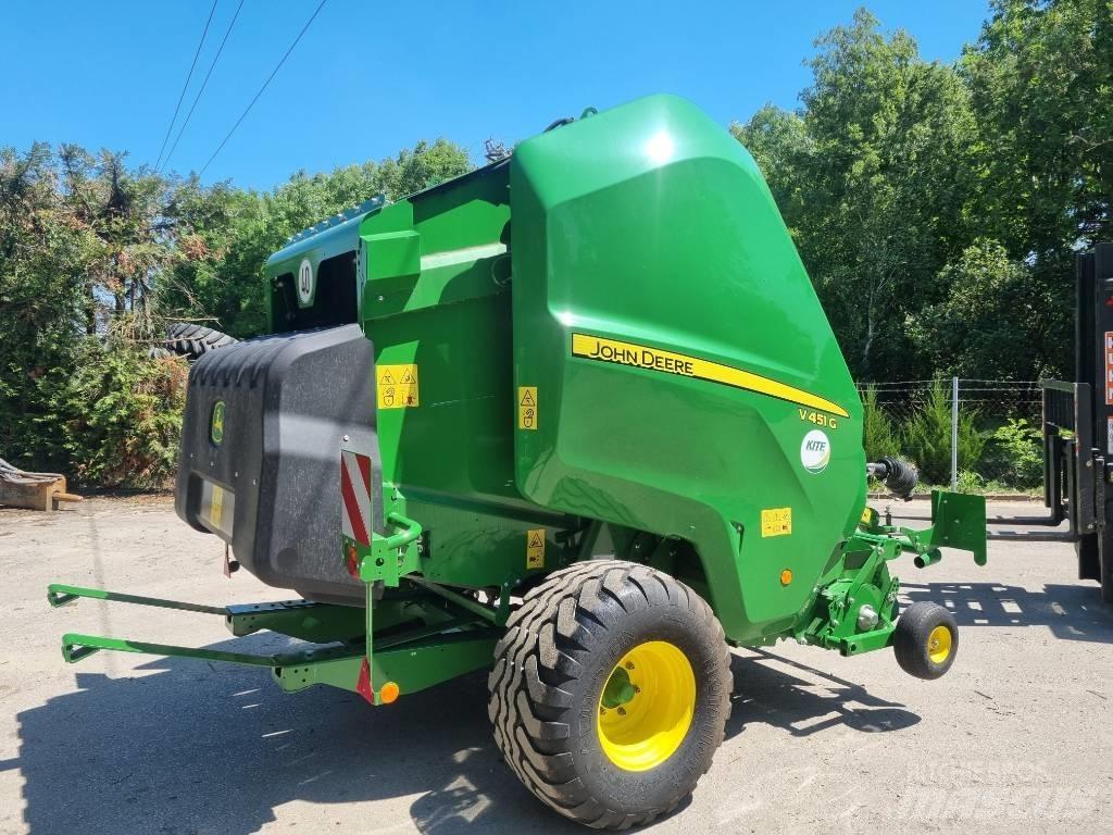 John Deere V451G Presse à balle ronde