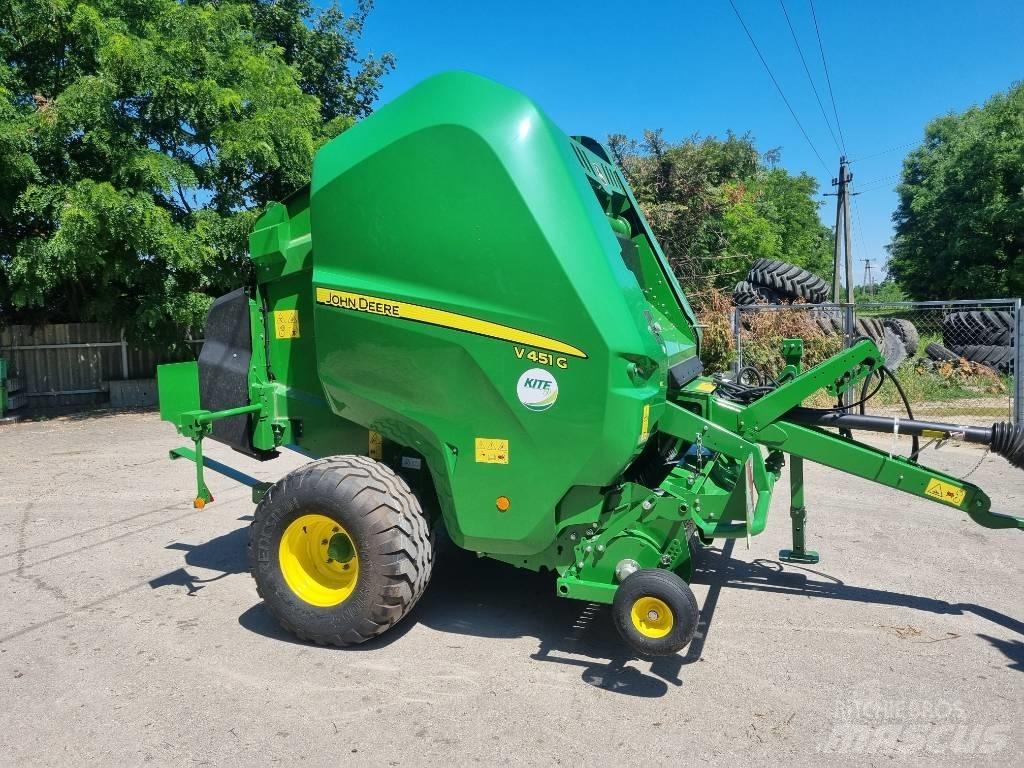 John Deere V451G Presse à balle ronde