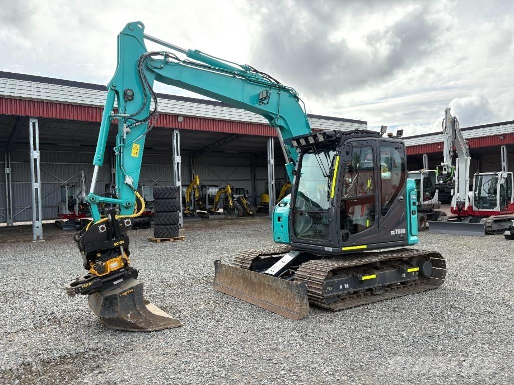 Kobelco SK75SR-7 Mini pelle 7t-12t
