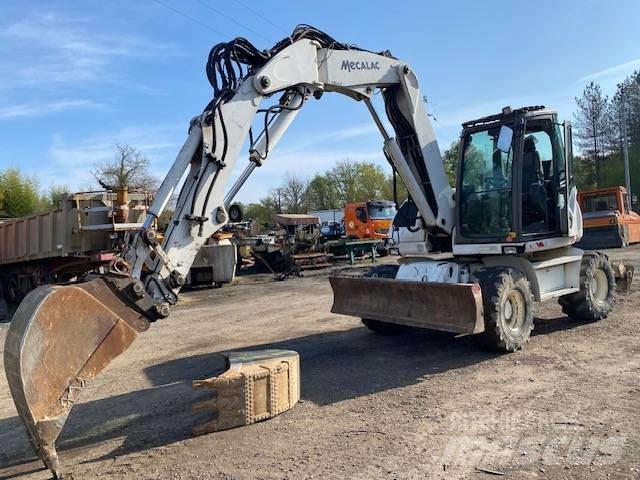 Mecalac 714 MW Pelle sur pneus