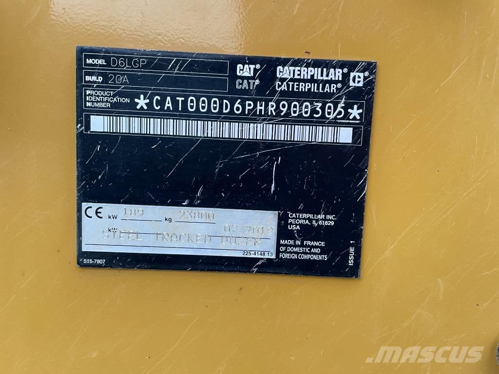 CAT D 6 V-Pat 6 Way Bouteurs sur chenilles