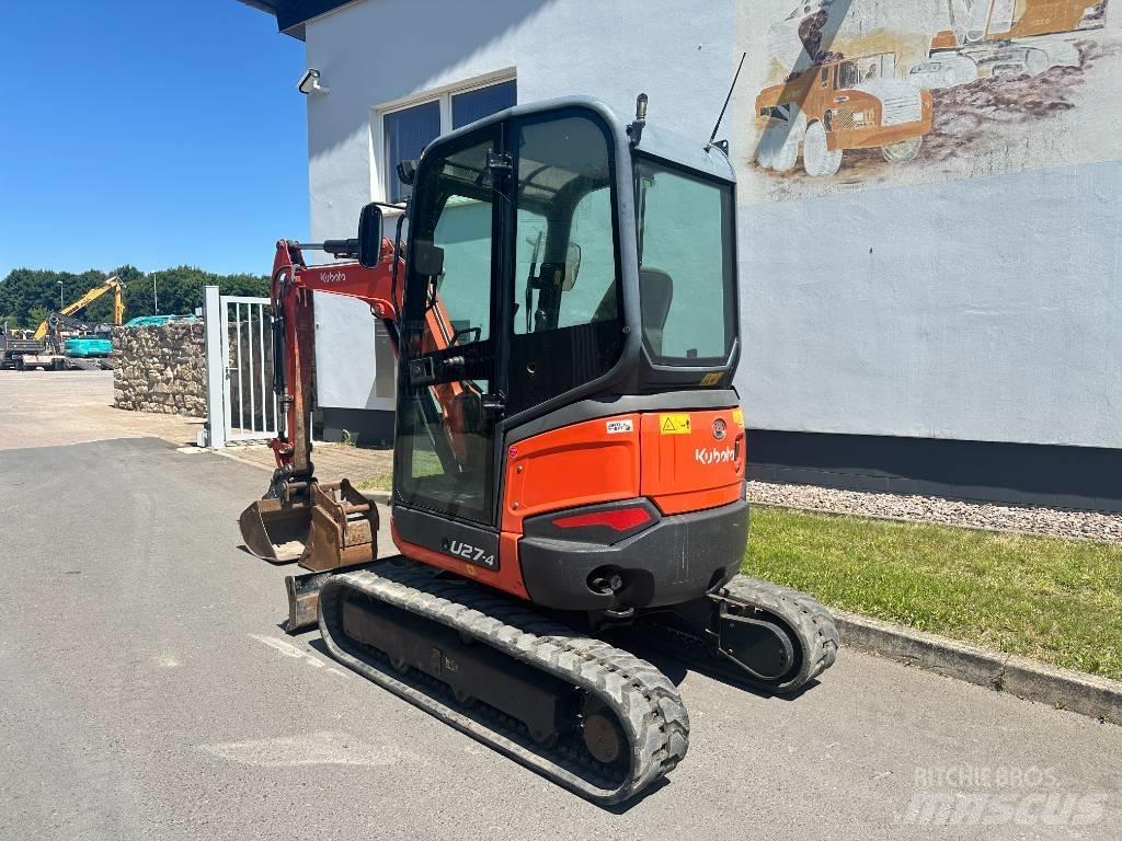 Kubota U 27-4 Mini pelle < 7t