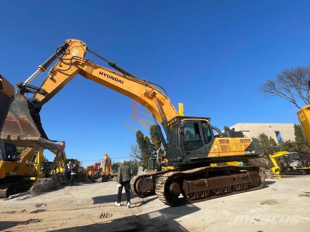 Hyundai Robex 520 VS Pelle sur chenilles
